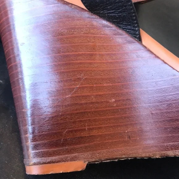 Celine Black Wedge Shoe - Picture 14 of 16